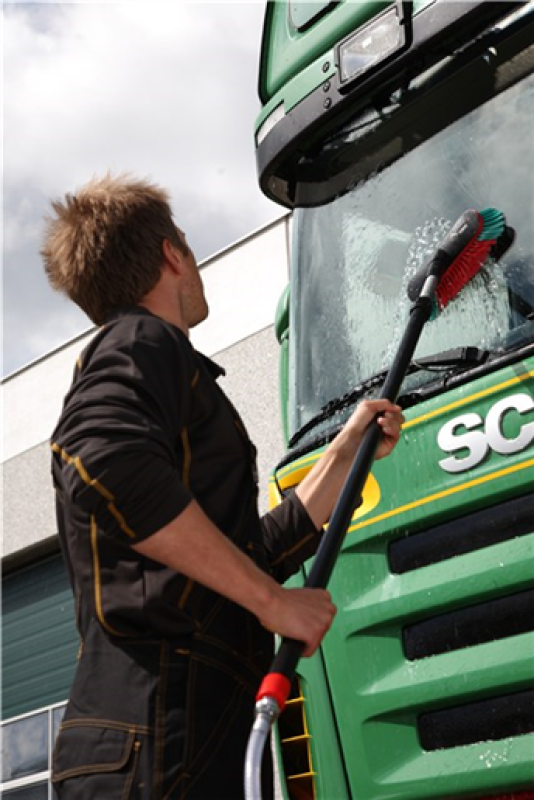 Autowaschbürste 370mm mit Wasserdurchlauf